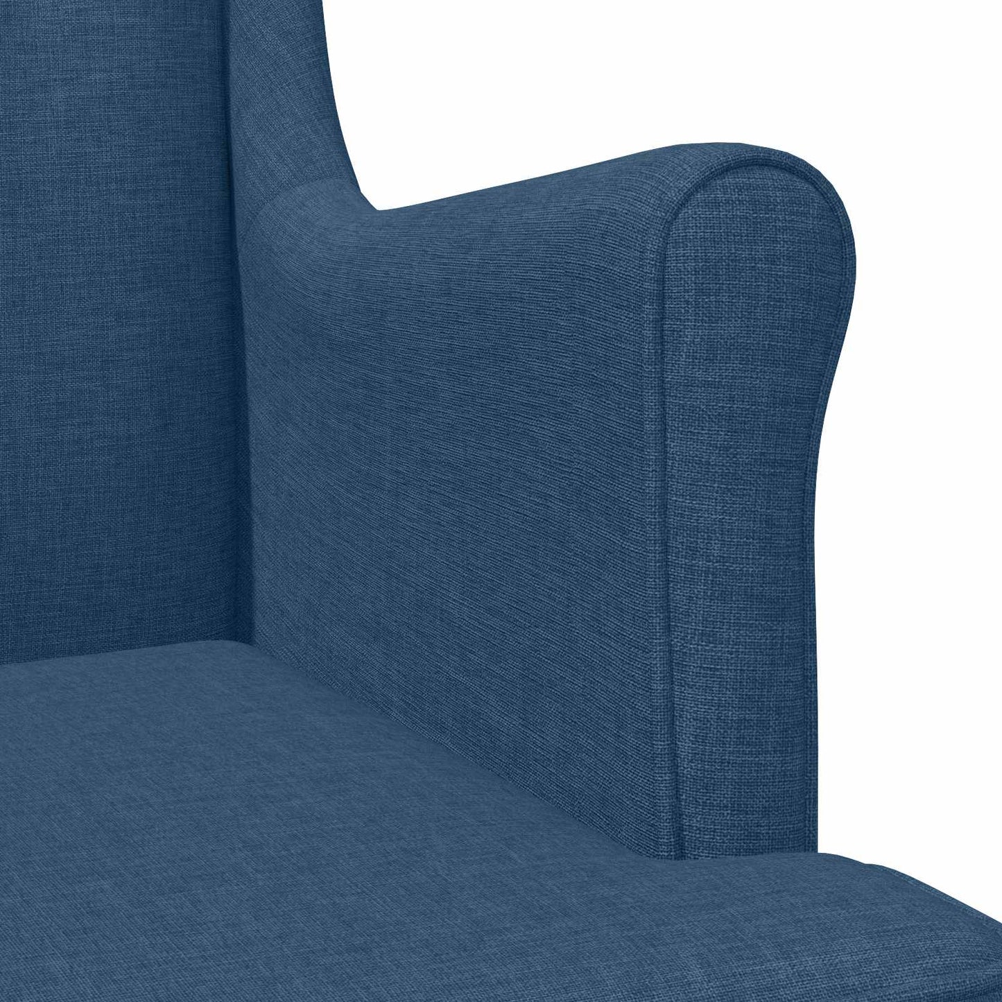 Fauteuil Blauw Stof