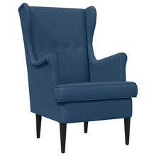 Fauteuil Blauw Stof