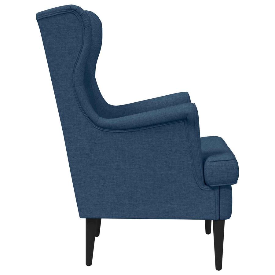 Fauteuil Blauw Stof
