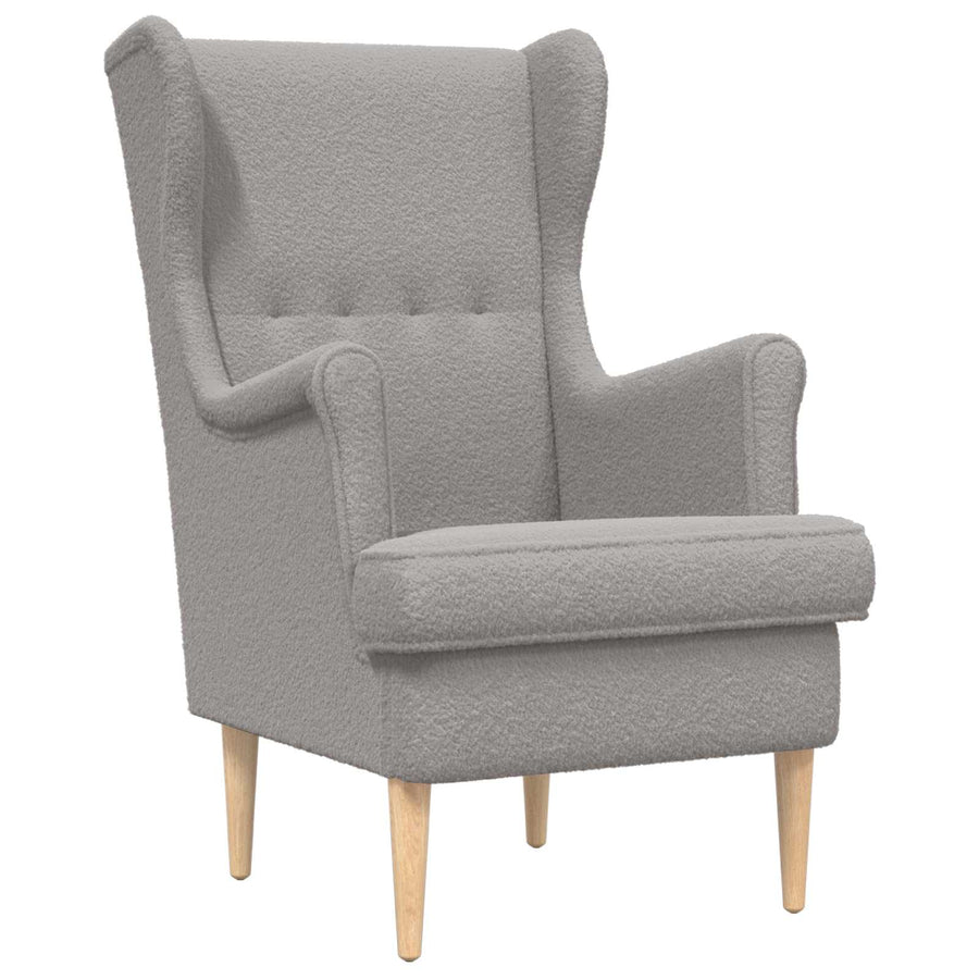 Fauteuil Lichtgrijs Stof