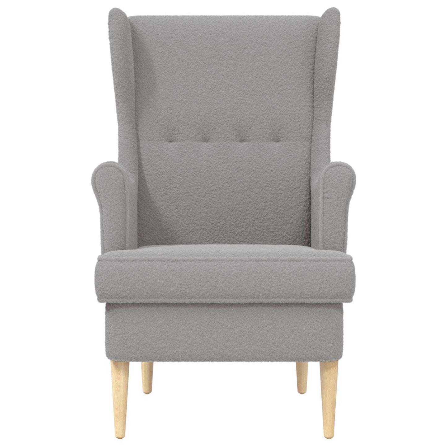 Fauteuil Lichtgrijs Stof