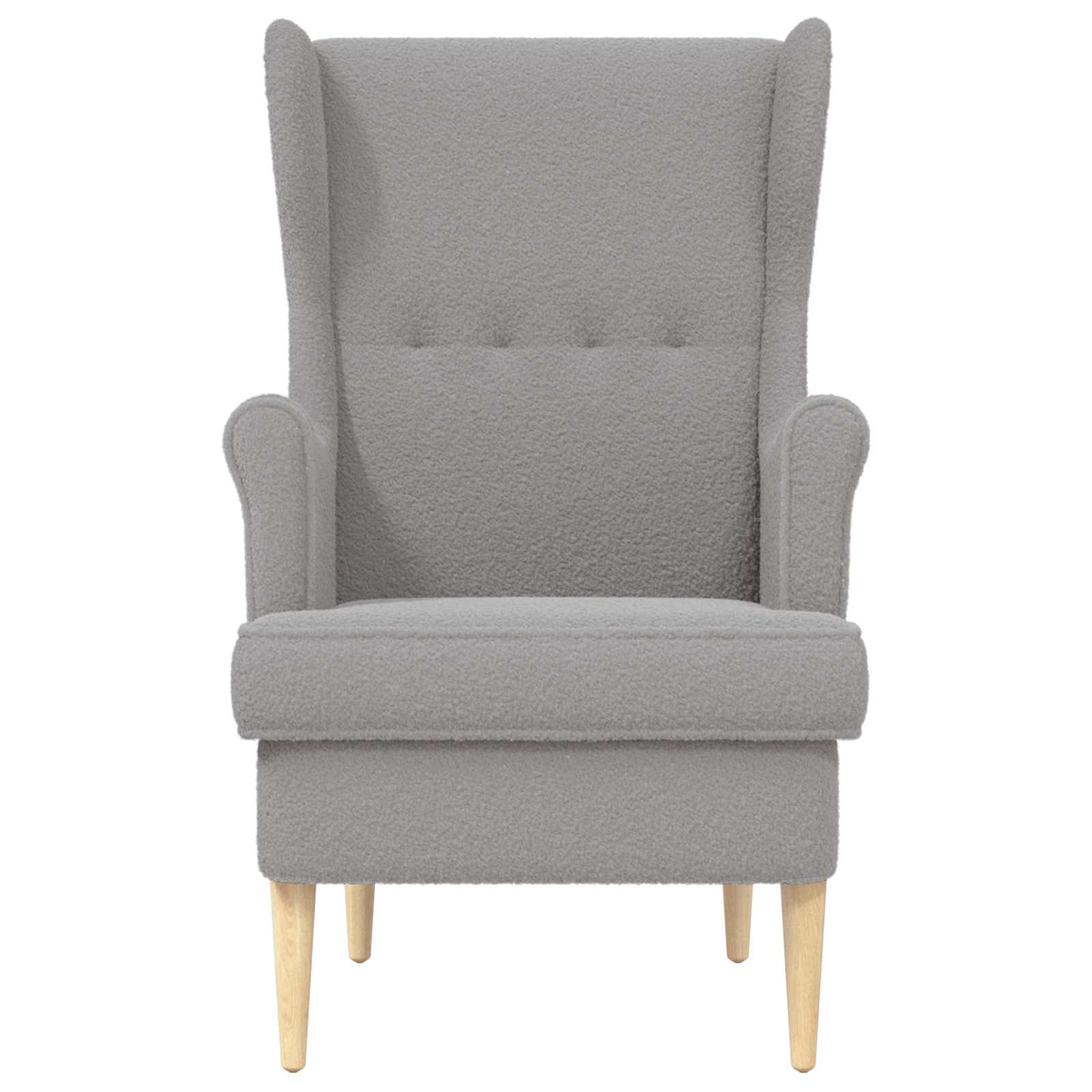 Fauteuil Lichtgrijs Stof
