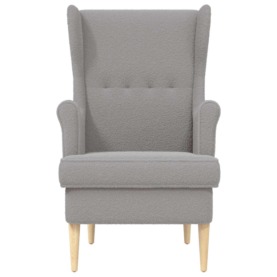 Fauteuil Lichtgrijs Stof