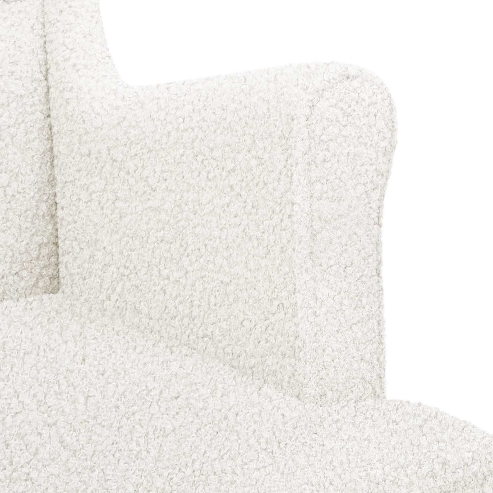 Fauteuil Crème Stof