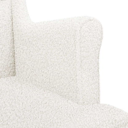 Fauteuil Crème Stof