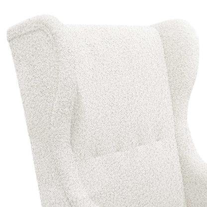 Fauteuil Crème Stof