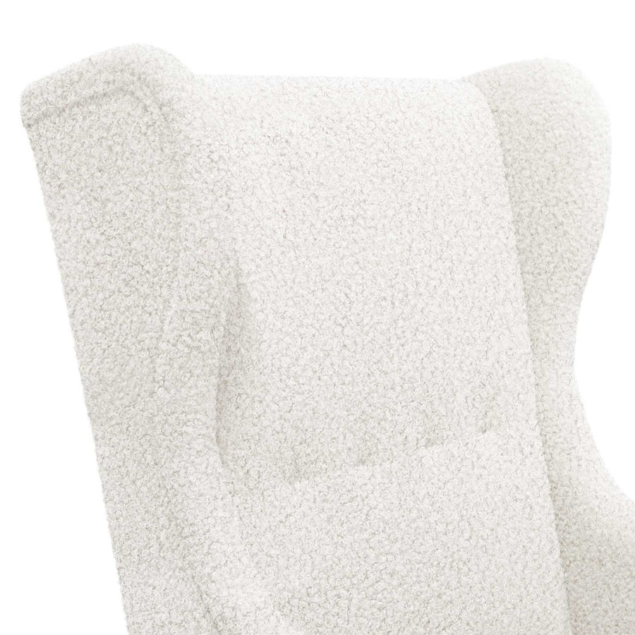 Fauteuil Crème Stof