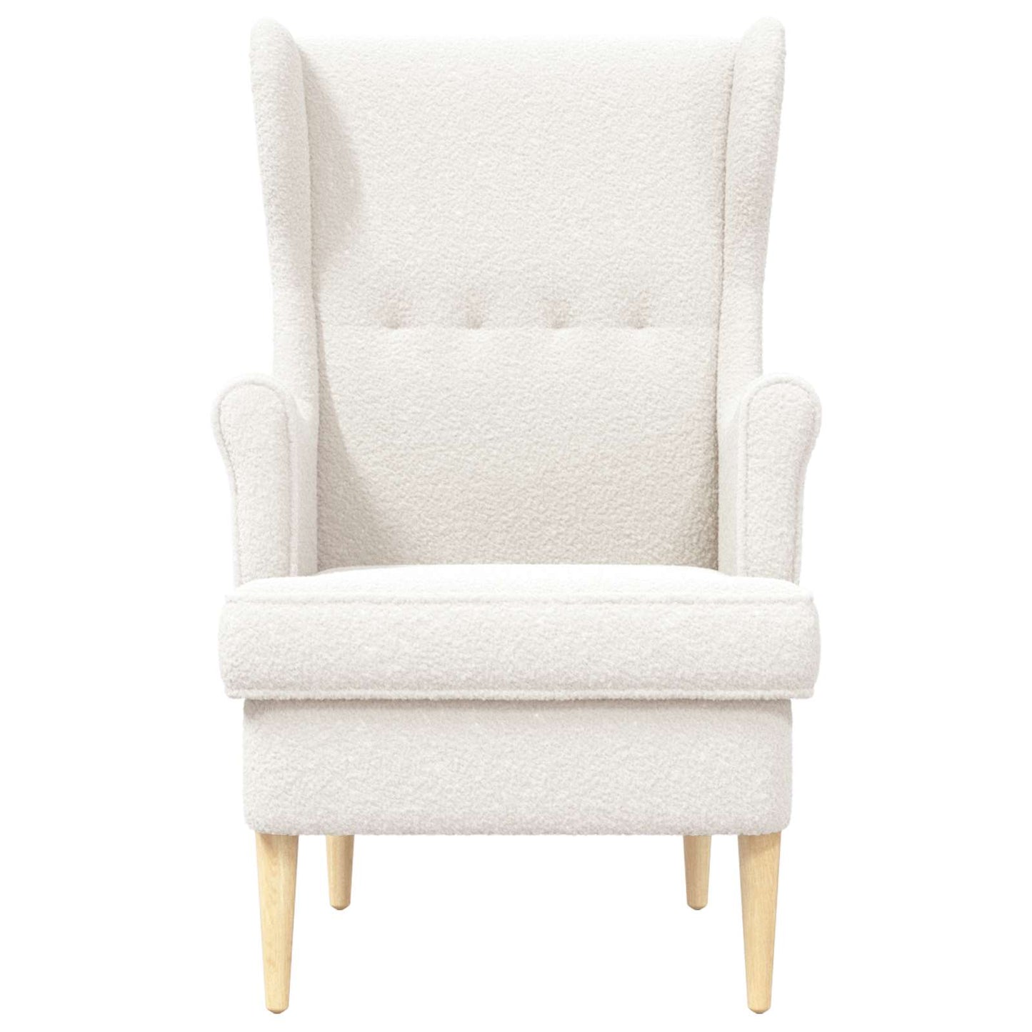 Fauteuil Crème Stof