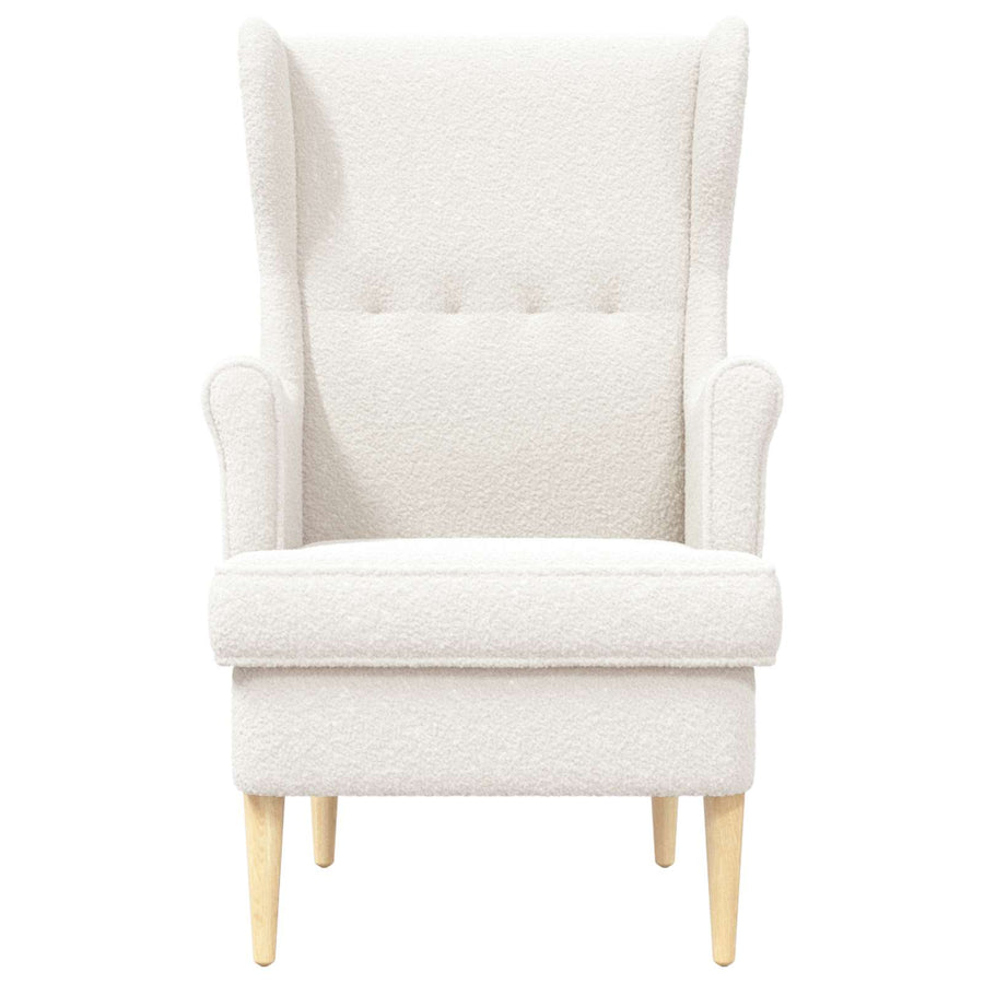 Fauteuil Crème Stof