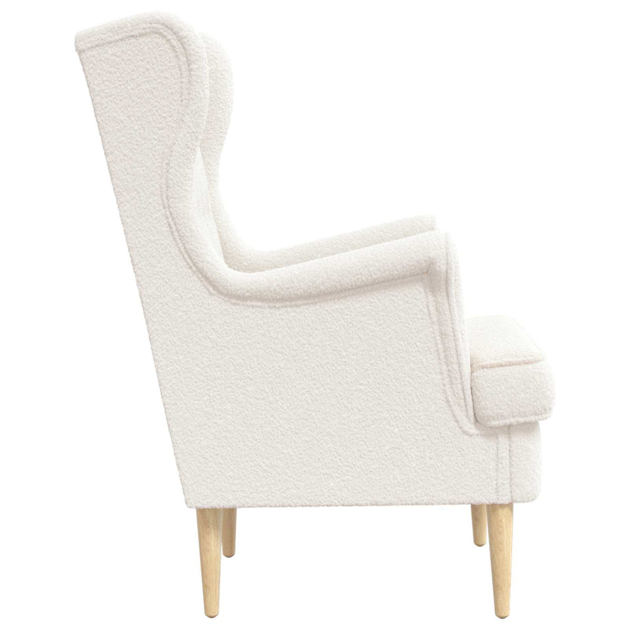 Fauteuil Crème Stof