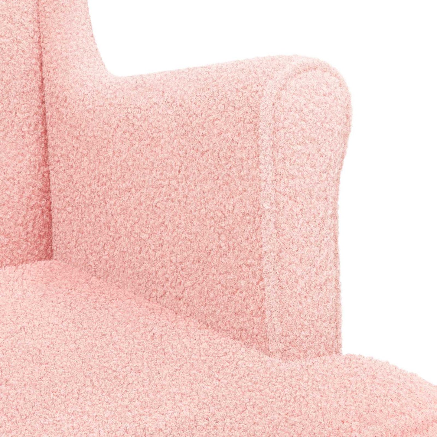 Fauteuil Roze Stof