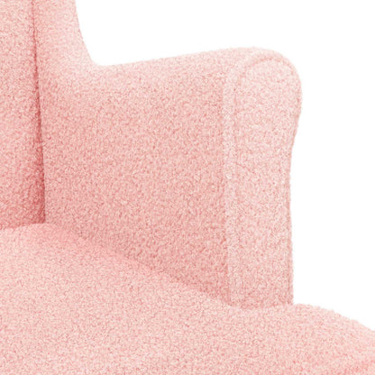 Fauteuil Roze Stof