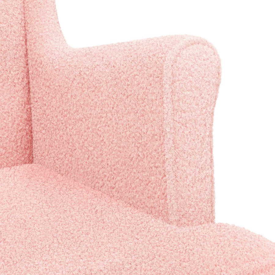 Fauteuil Roze Stof