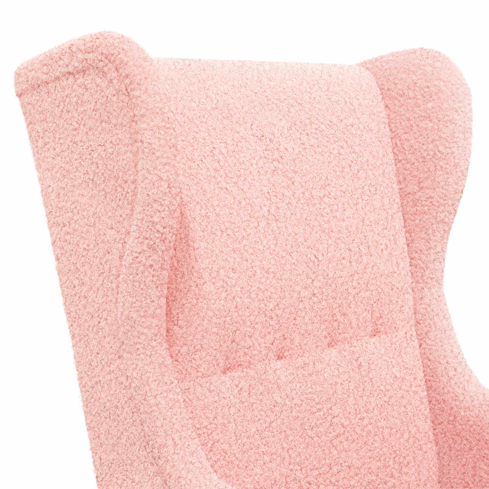 Fauteuil Roze Stof