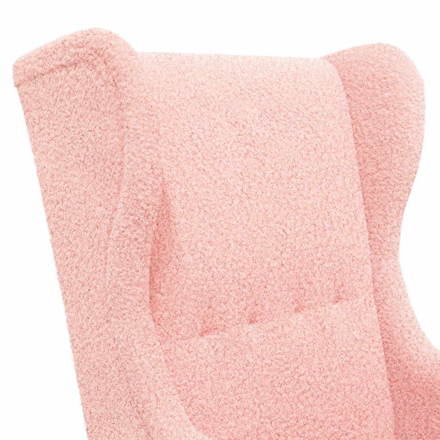 Fauteuil Roze Stof