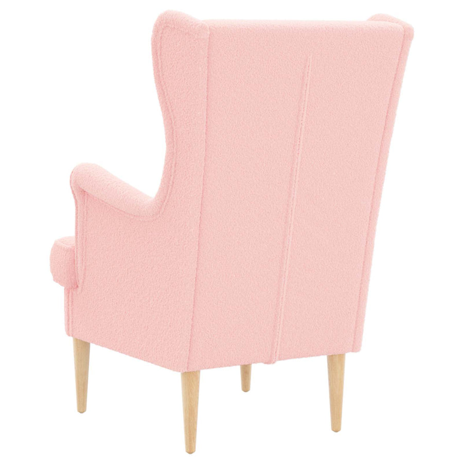 Fauteuil Roze Stof