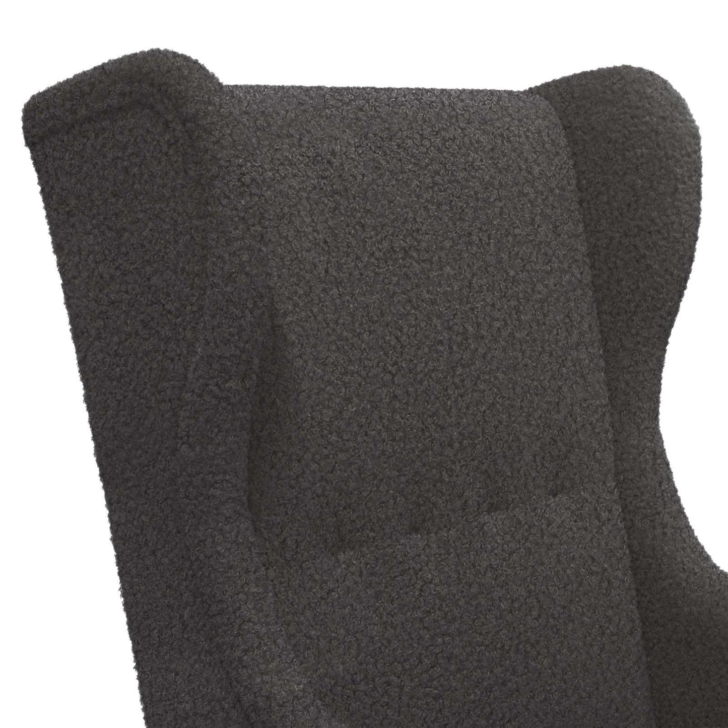 Fauteuil Donkergrijs Stof