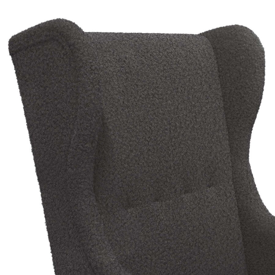 Fauteuil Donkergrijs Stof