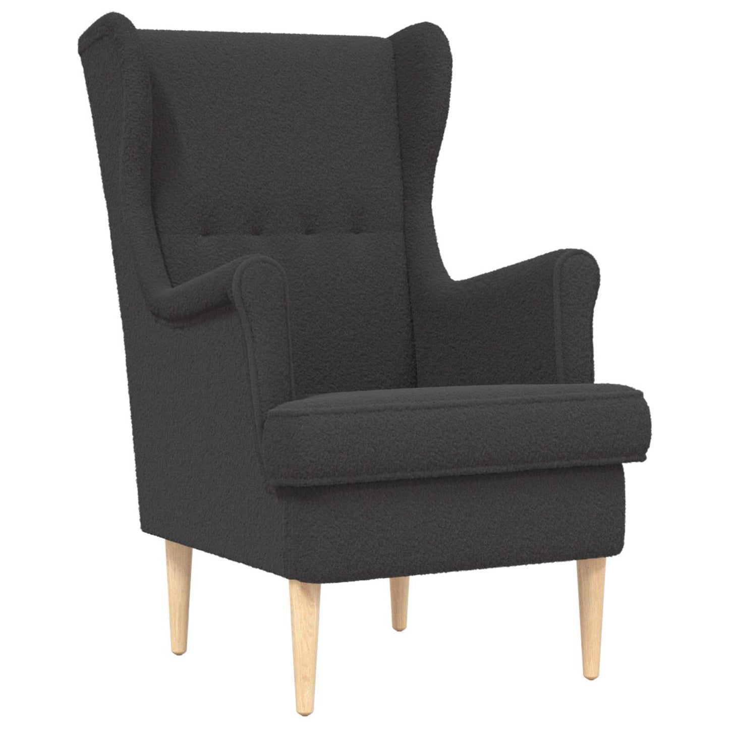 Fauteuil Donkergrijs Stof