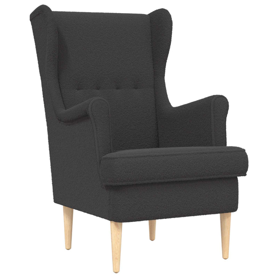 Fauteuil Donkergrijs Stof