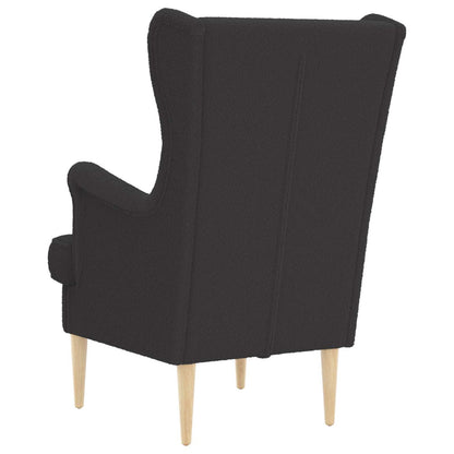 Fauteuil Donkergrijs Stof