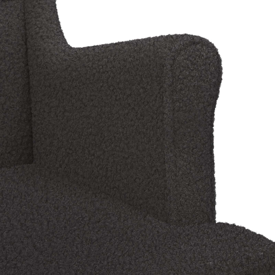 Fauteuil Zwart Stof
