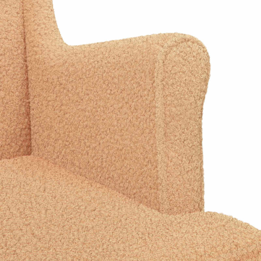 Fauteuil Beige Stof