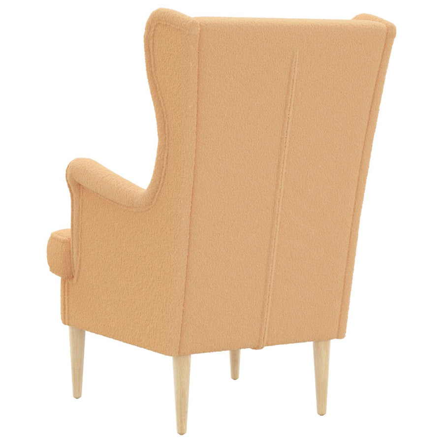 Fauteuil Beige Stof