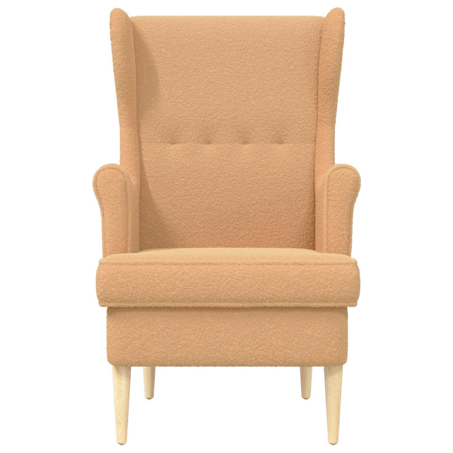 Fauteuil Beige Stof