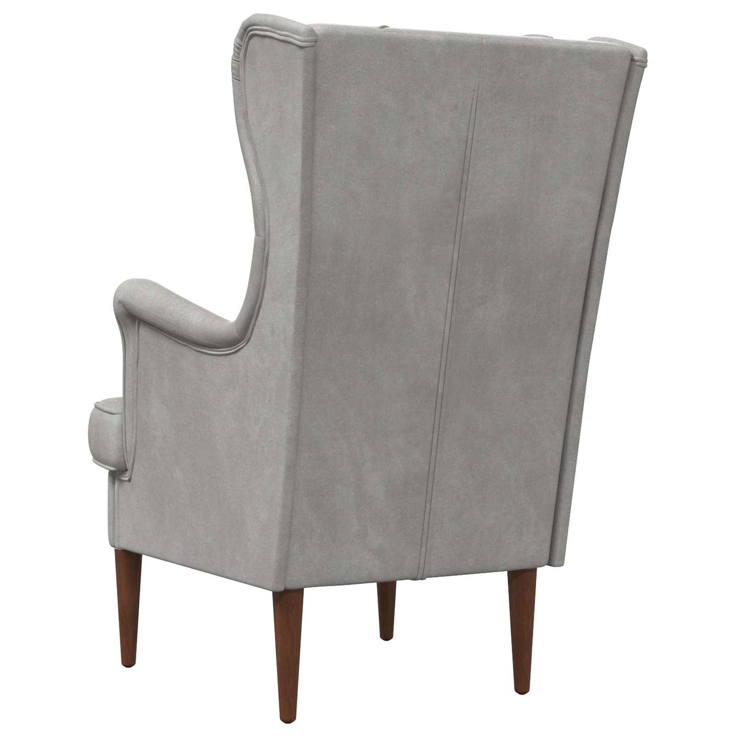 Fauteuil Lichtgrijs Fluweel
