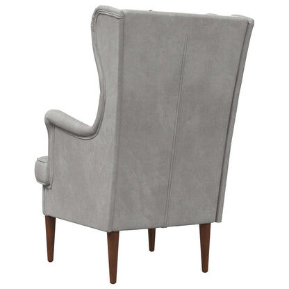 Fauteuil Lichtgrijs Fluweel
