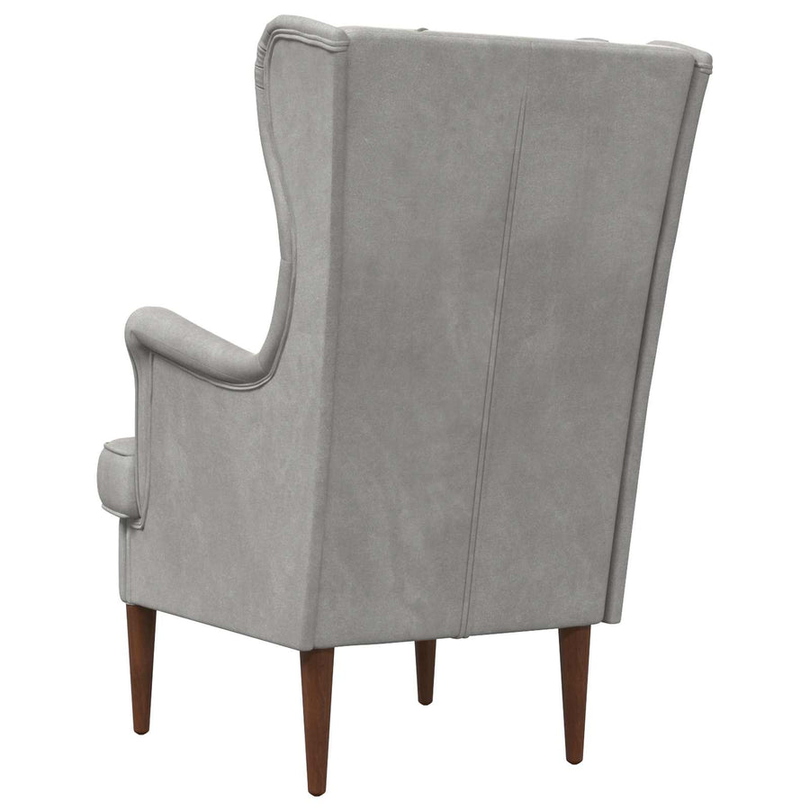Fauteuil Lichtgrijs Fluweel