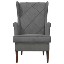 Fauteuil Donkergrijs Fluweel