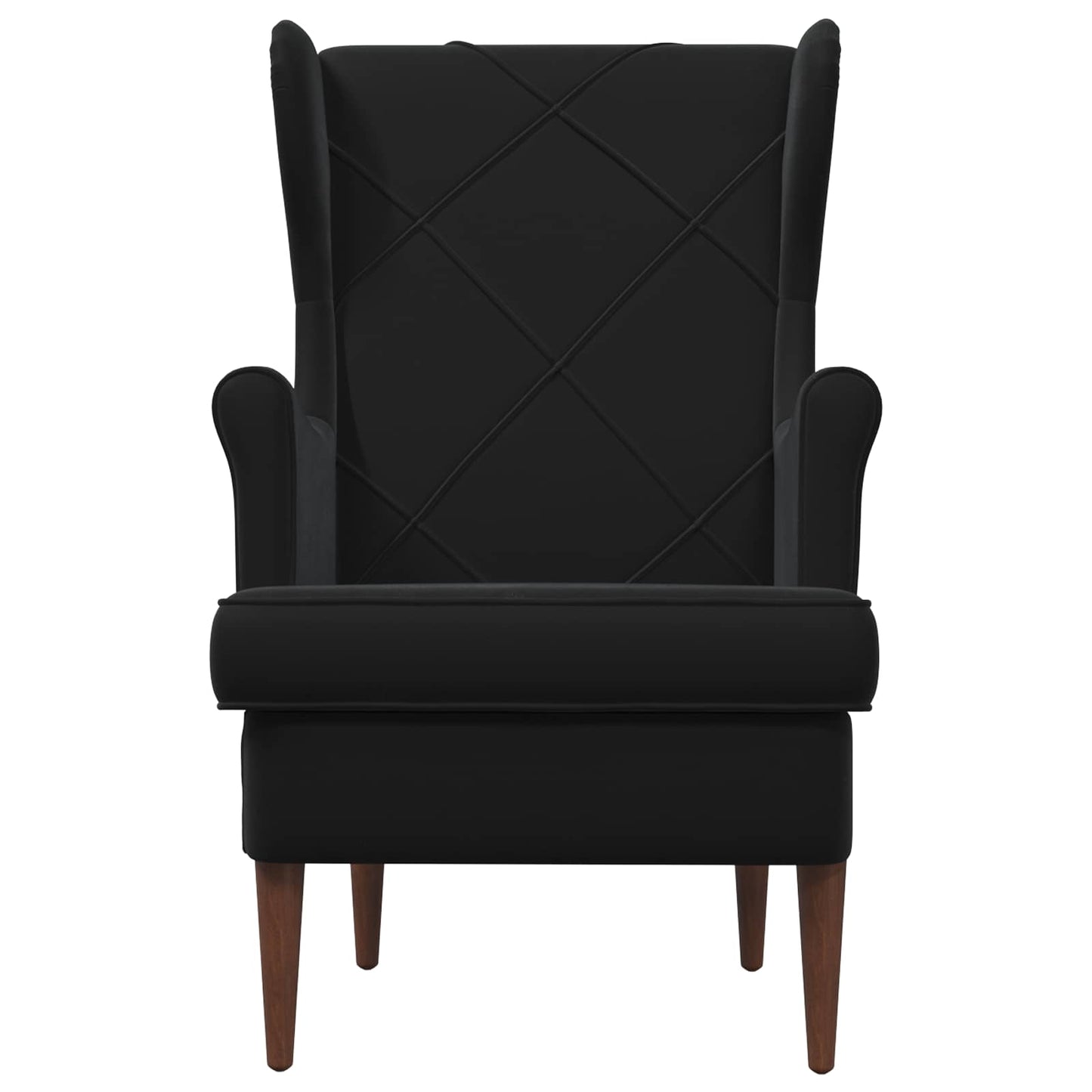 Fauteuil Zwart Fluweel