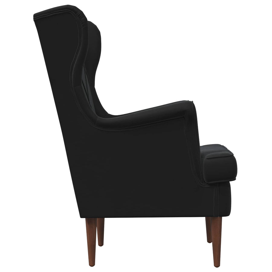 Fauteuil Zwart Fluweel
