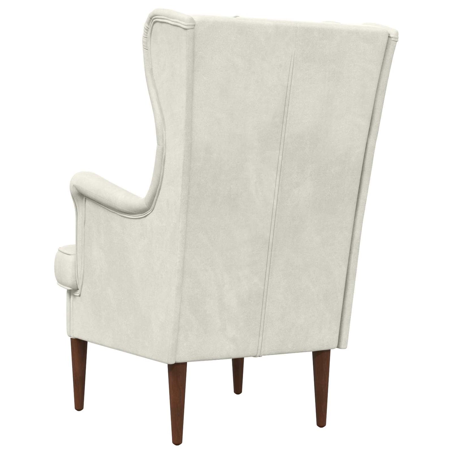 Fauteuil Crème Fluweel