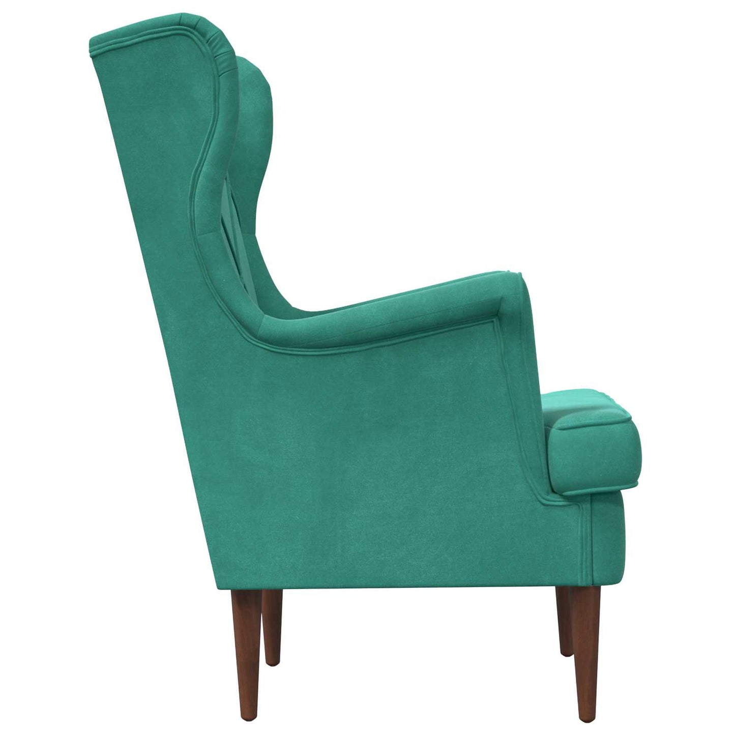 Fauteuil Turquoise Fluweel