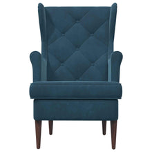 Fauteuil Blauw Fluweel