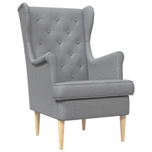 Fauteuil Lichtgrijs Stof
