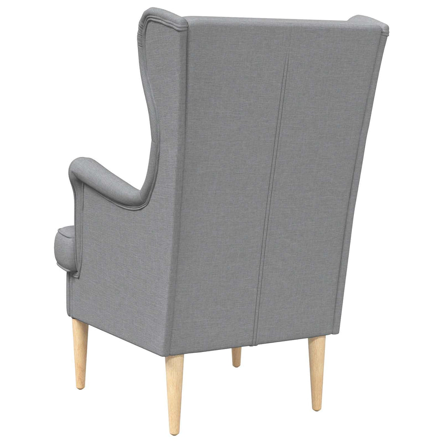 Fauteuil Lichtgrijs Stof