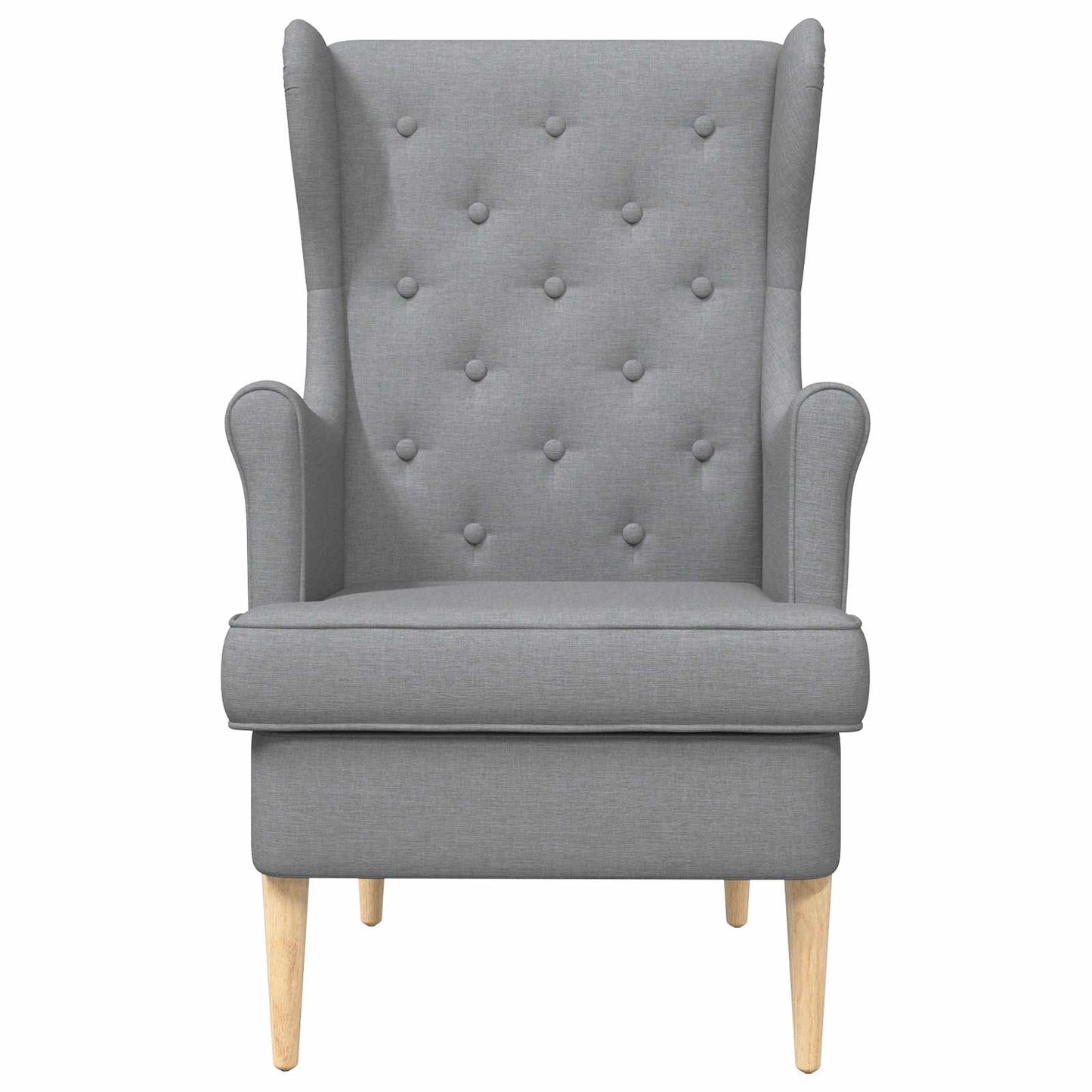 Fauteuil Lichtgrijs Stof
