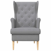 Fauteuil Lichtgrijs Stof