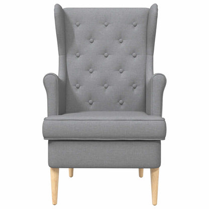 Fauteuil Lichtgrijs Stof