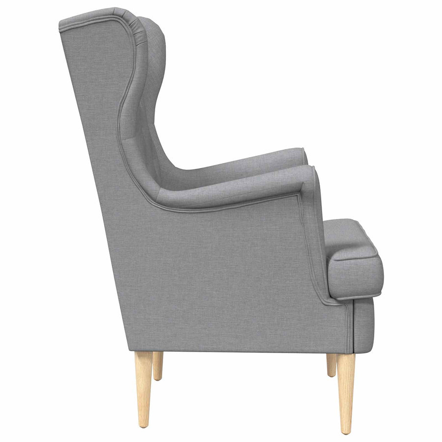 Fauteuil Lichtgrijs Stof