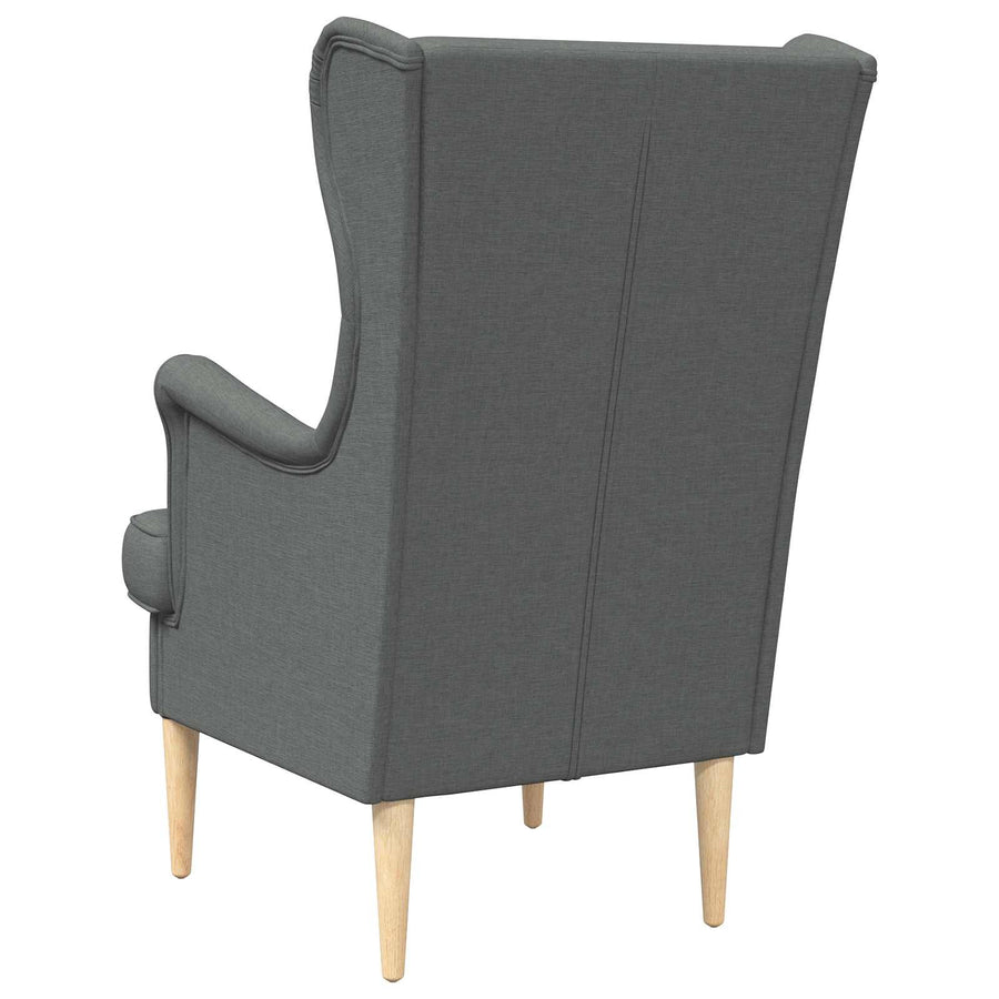 Fauteuil Donkergrijs Stof