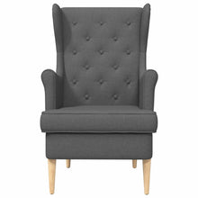 Fauteuil Donkergrijs Stof