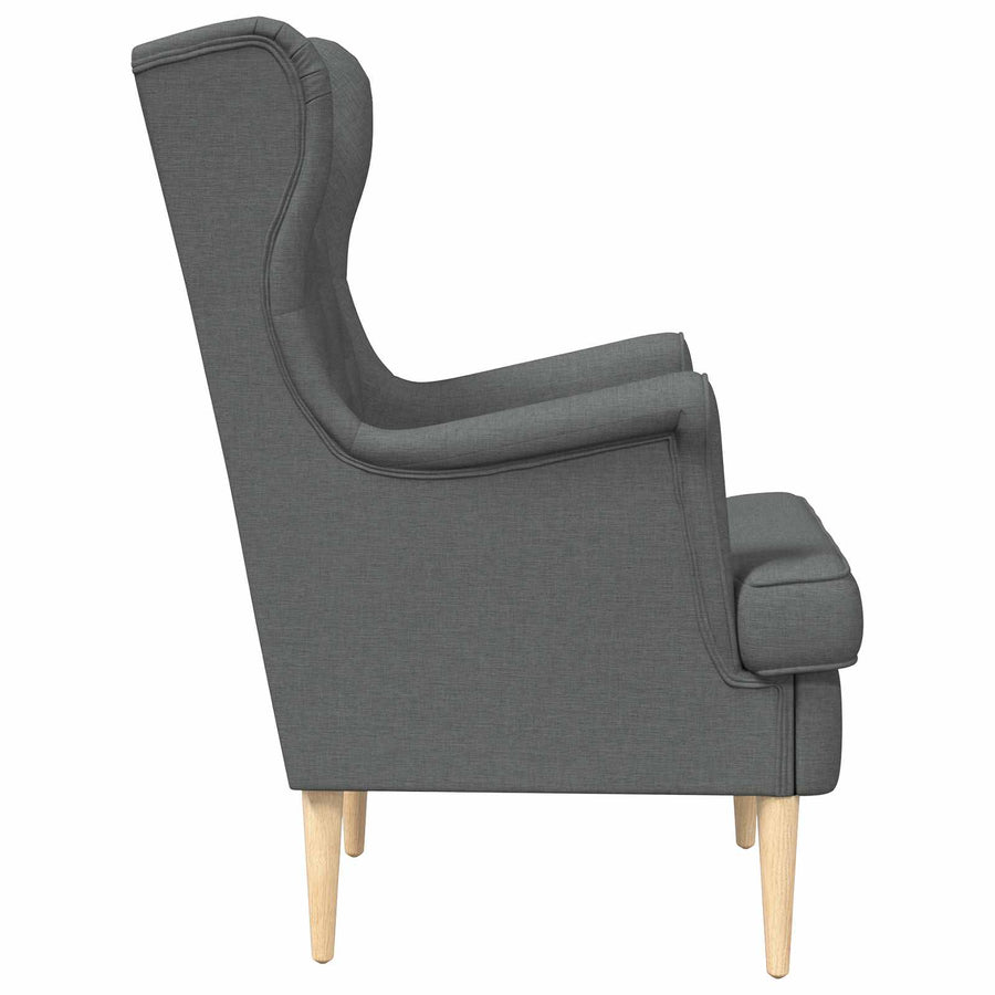 Fauteuil Donkergrijs Stof