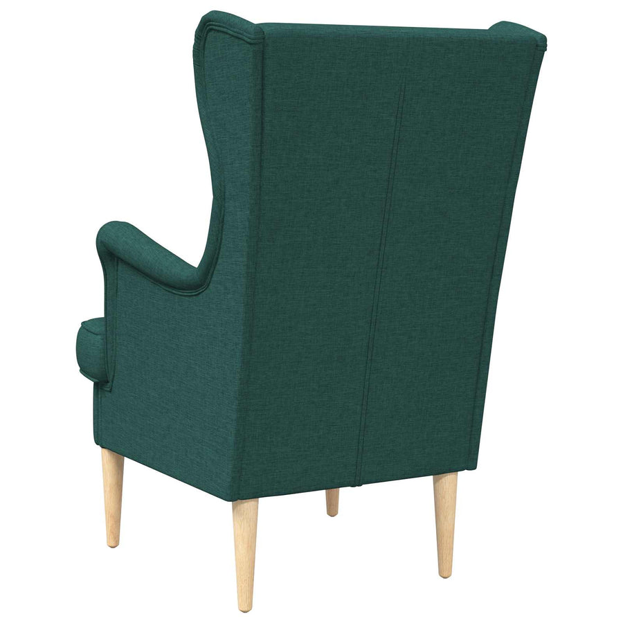 Fauteuil Donkergroen Stof