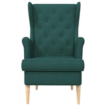 Fauteuil Donkergroen Stof
