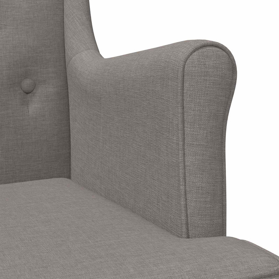 Fauteuil Taupe Stof
